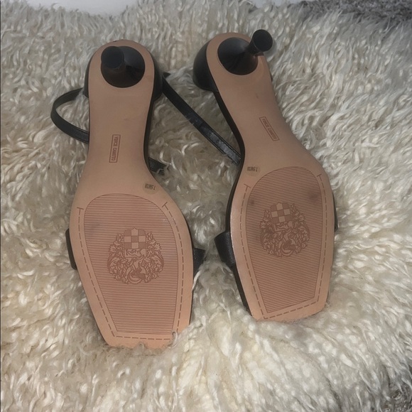 Vince Camuto Vinkely Square Toe Kitten Heel Sandal - Picture 6 of 7